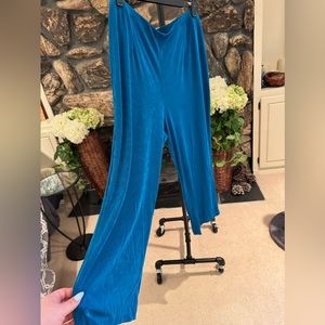 Chico's Travelers Mercer Peacock Blue